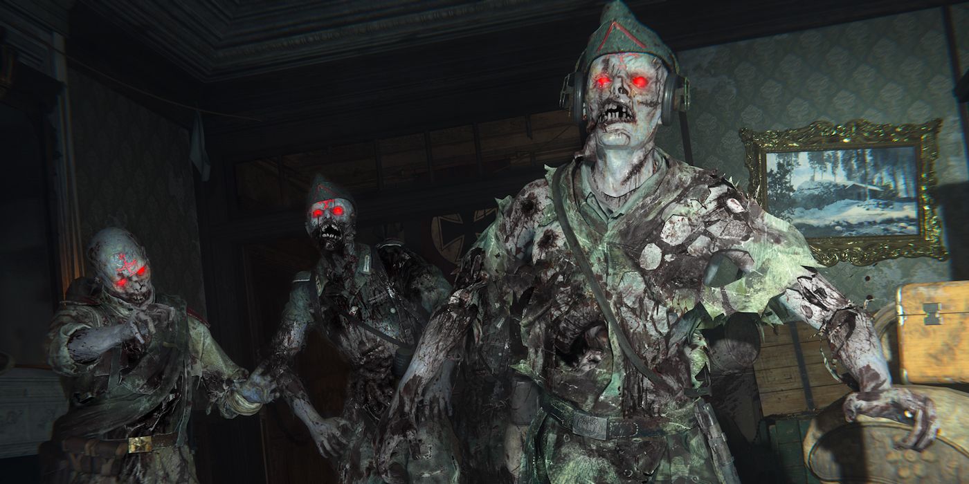 A group of zombies in Call of Duty Vanguard