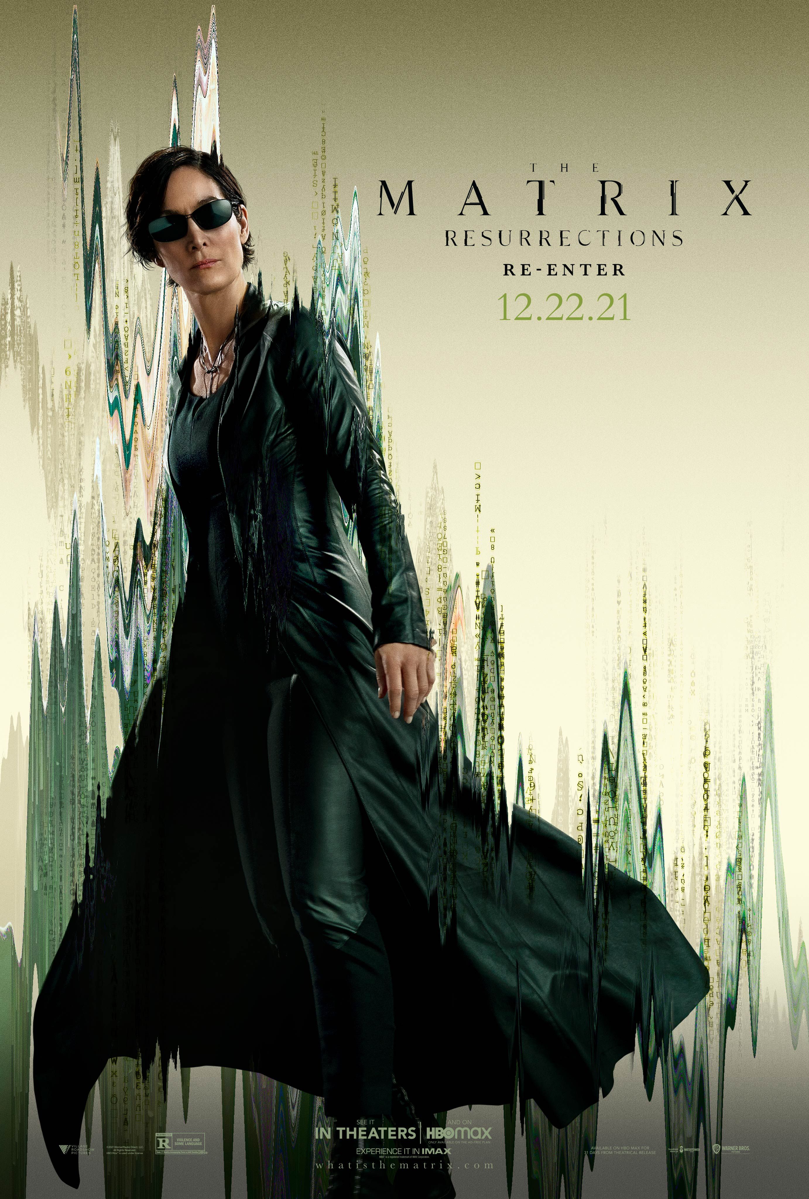 Carrie Ann Moss As Trinity In Matrix Resurrections