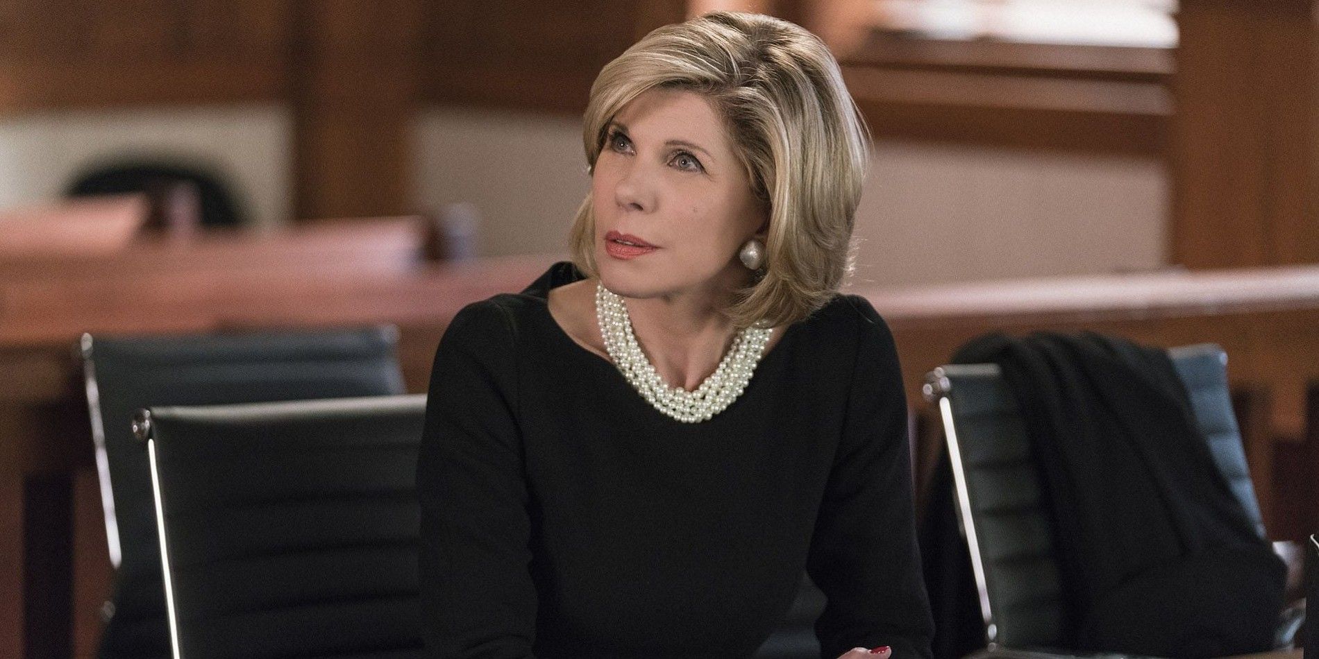 Christine shows up for a court case in The Good Fight