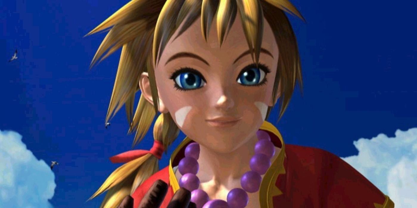 Kid looking to the distance in Chrono Cross