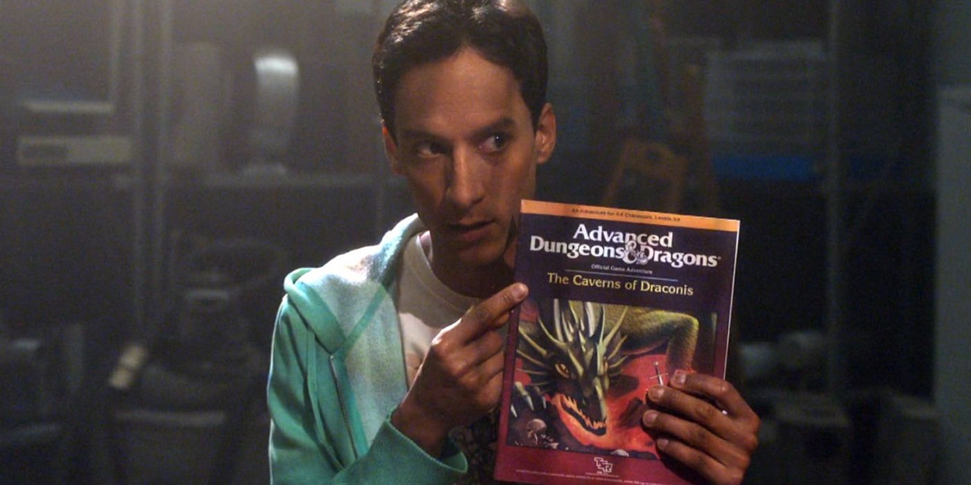 Abed with a D&amp;D game in Community