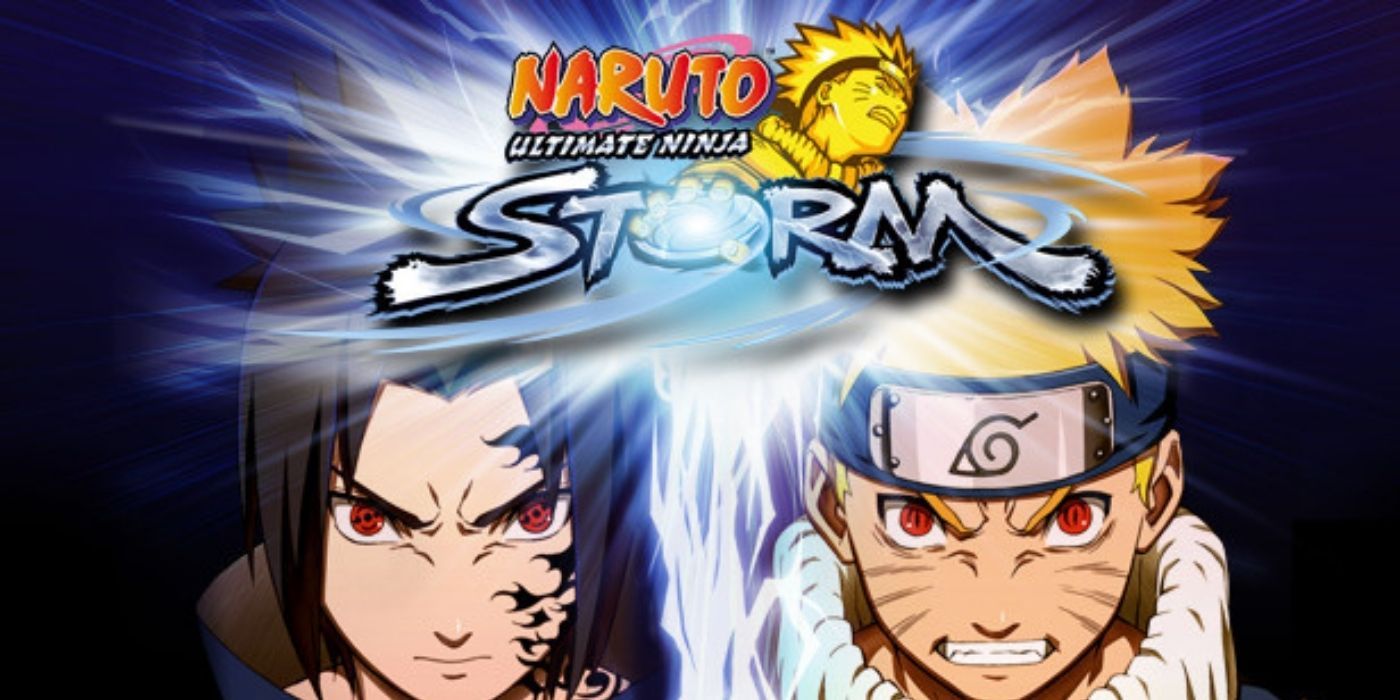 Cover of Naruto Ultimate Ninja Storm featuring Naruto and Sasuke