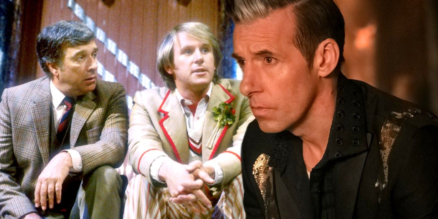 The Fifth Doctor Beside The Grand Serpent