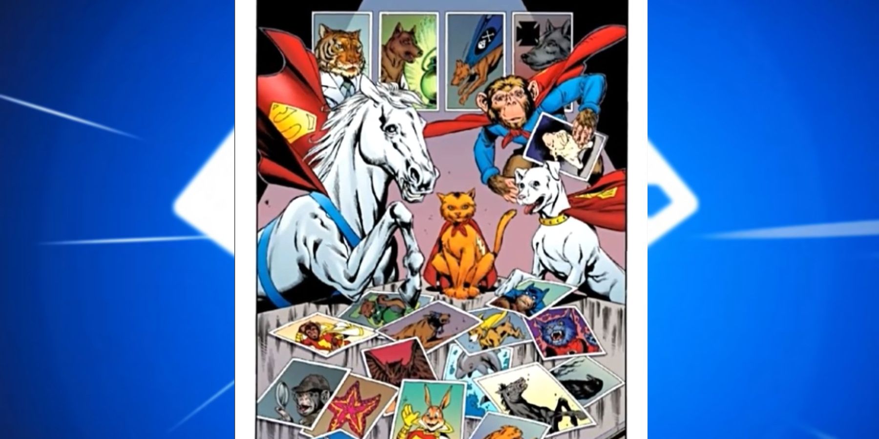 Every DC Hero in DC League of SuperPets The Adventures of Krypto and Ace