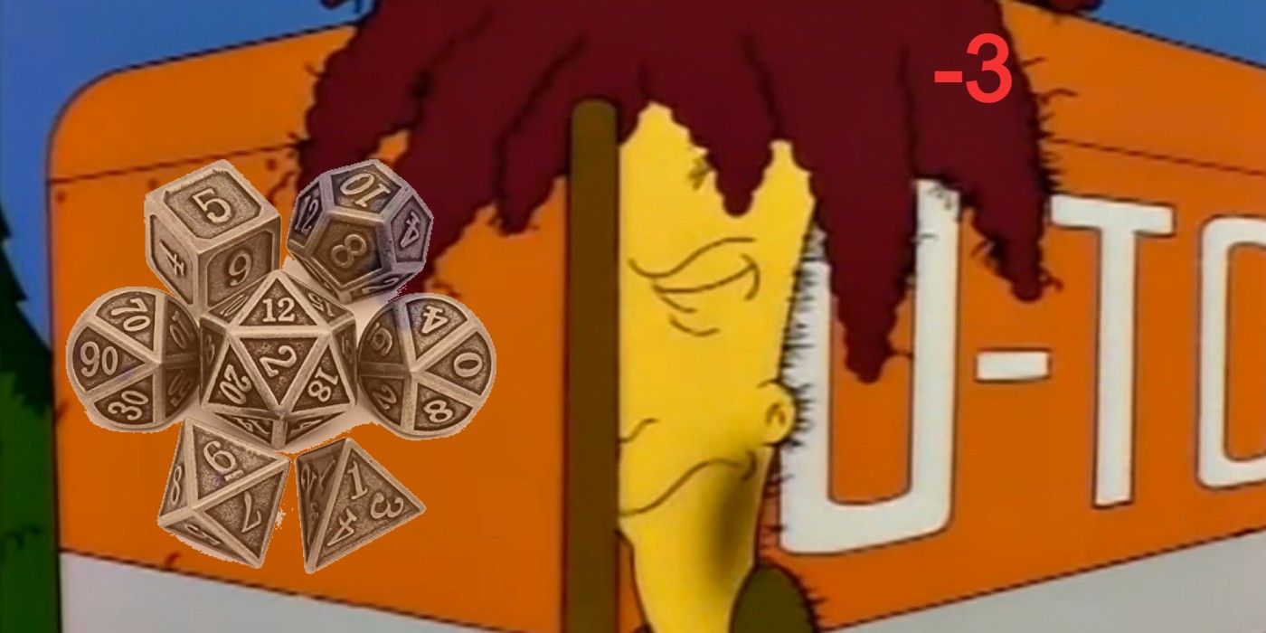 D&D Rake Monster Simpsons