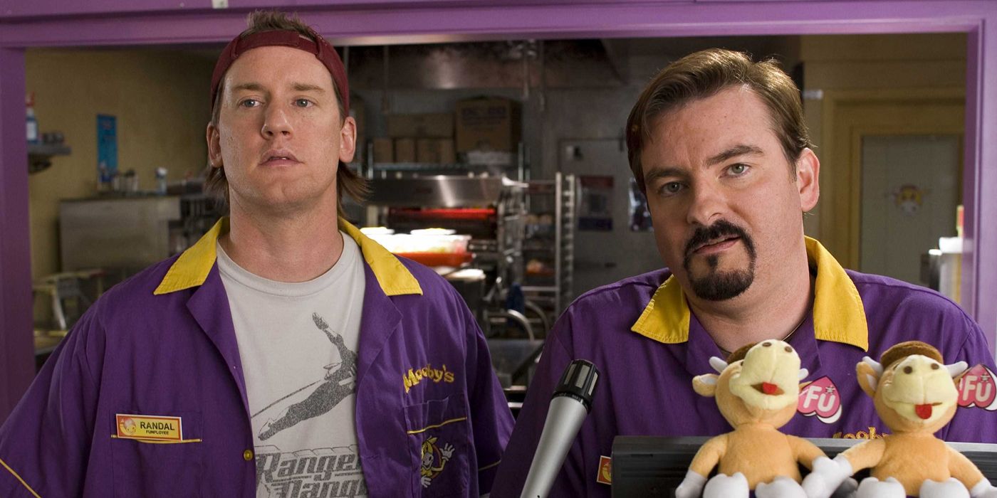 Dante and Randle at work at Moobys in Clerks II.