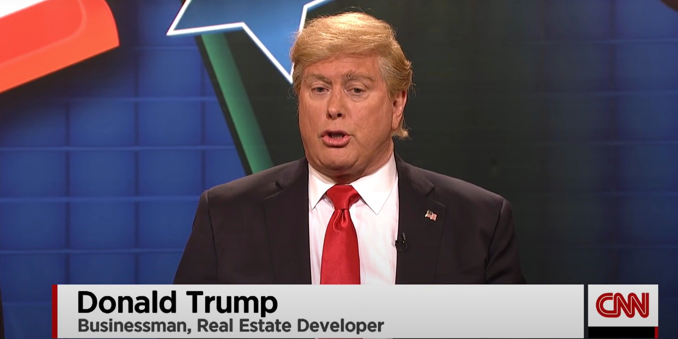Darrell Hammond as Donald Trump on Saturday Night Live