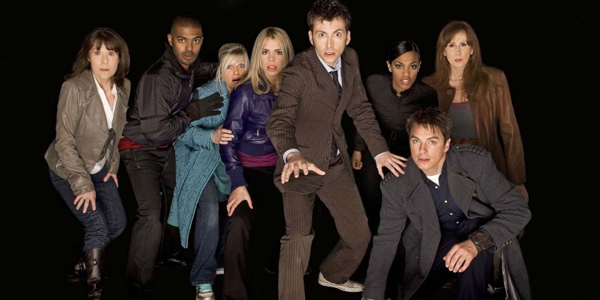 David Tennant as the Doctor in promotional image for The Stolen Earth.