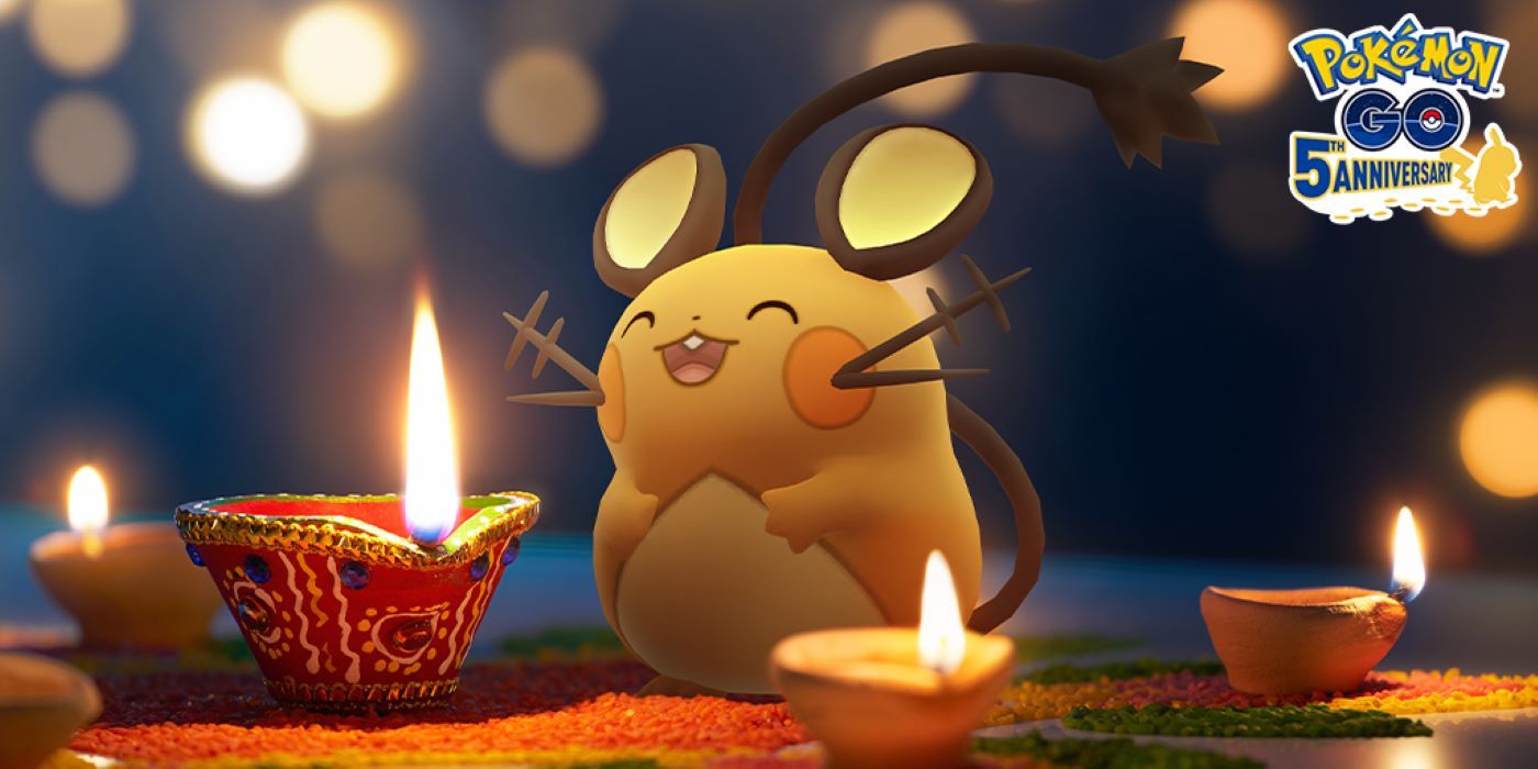 Dedenne Festival of Lights Pokemon GO