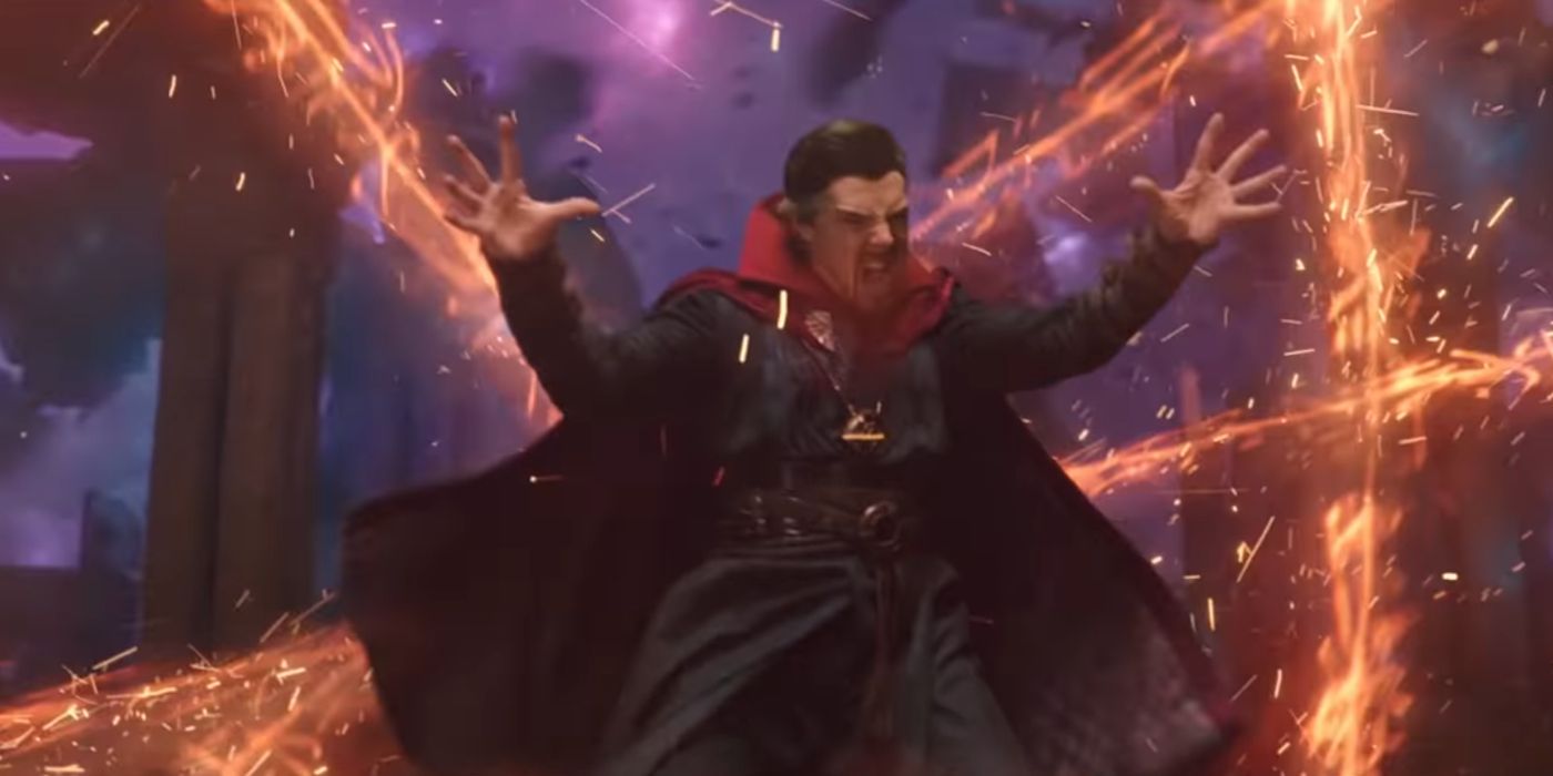 Doctor Strange controls the multiverse in Spider-Man No Way Home