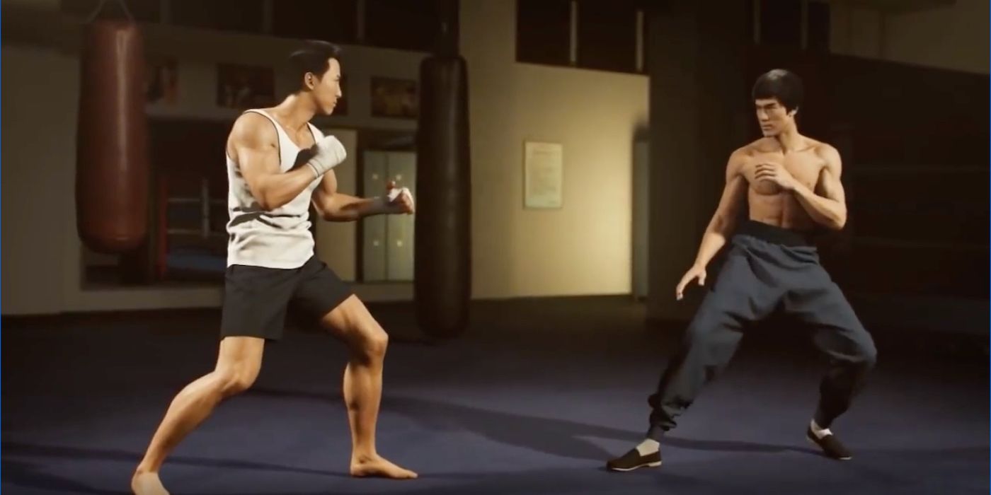 Donnie Yen and Bruce Lee in CGI Animated Fight