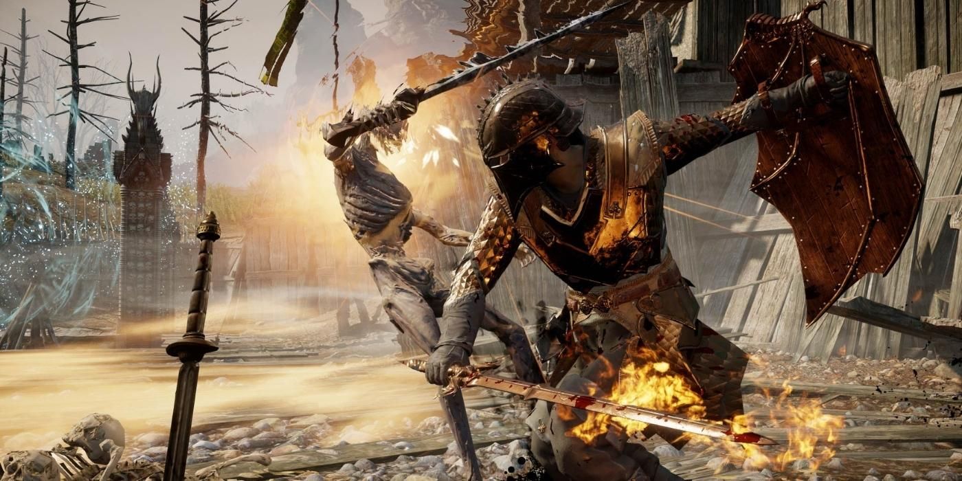 A screenshot showing Dragon Age Inquisition Gameplay