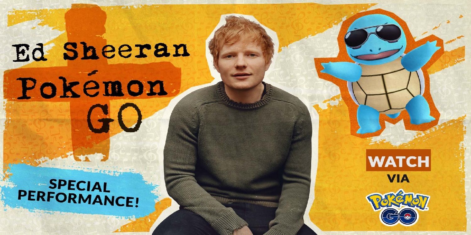 Ed Sheeran Pokemon Go Sweater