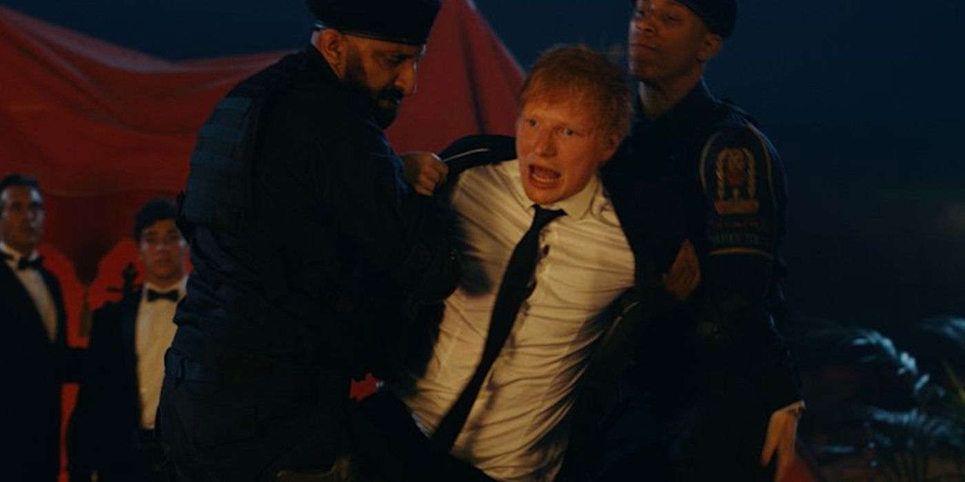 Ed Sheeran Red Notice Cameo