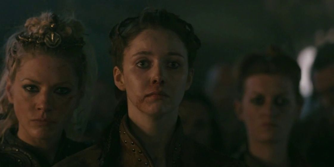 Ehil's wife urges him to tell Lagertha what she wants in Vikings