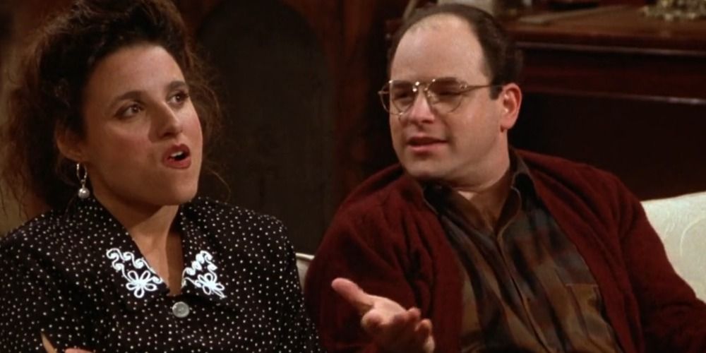 Elaine tells off George on Seinfeld