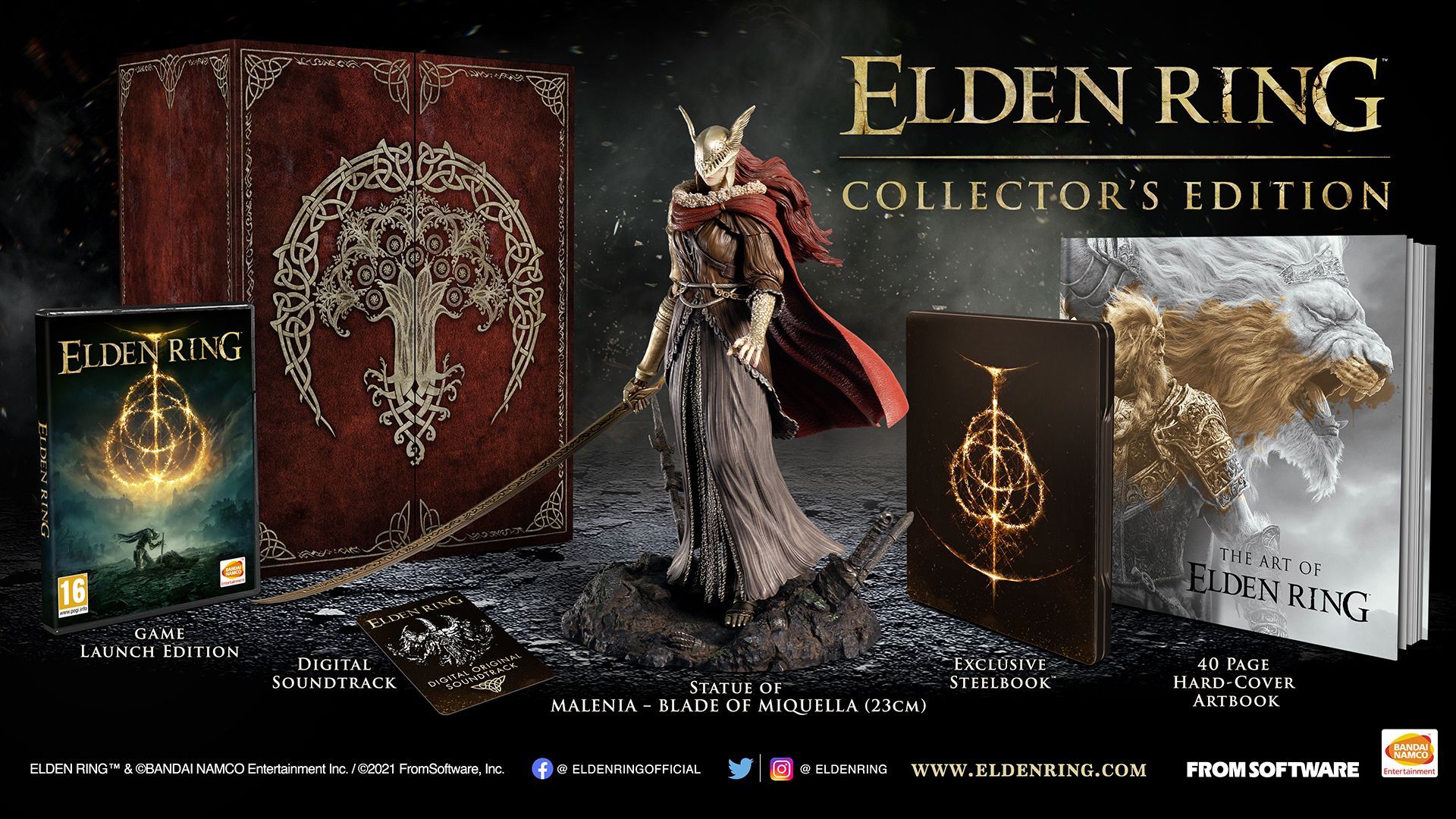 Elden Ring Collector's Edition bonuses