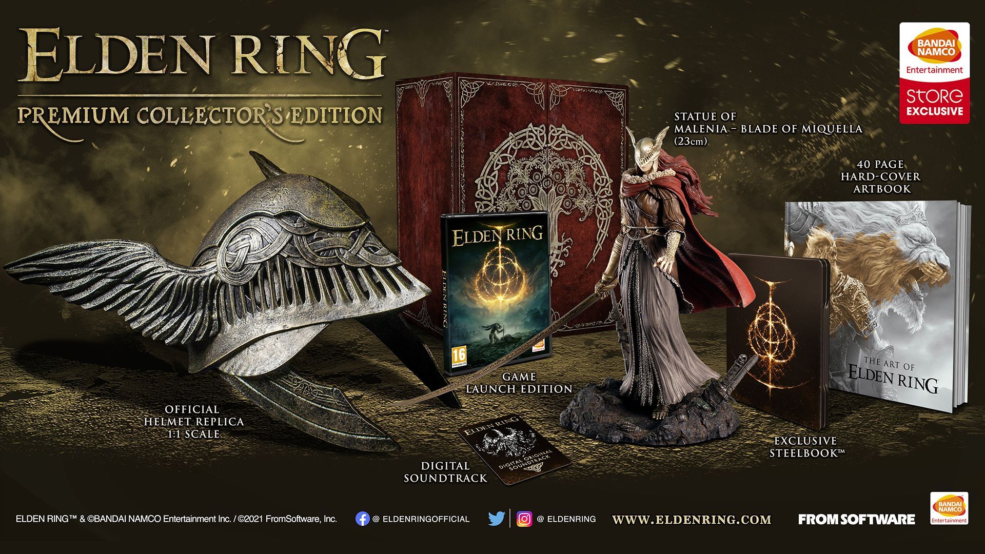 Elden Ring Premium Collector's Edition bonuses