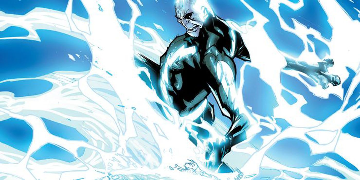 Electro overcharges his powers in Marvel comics.