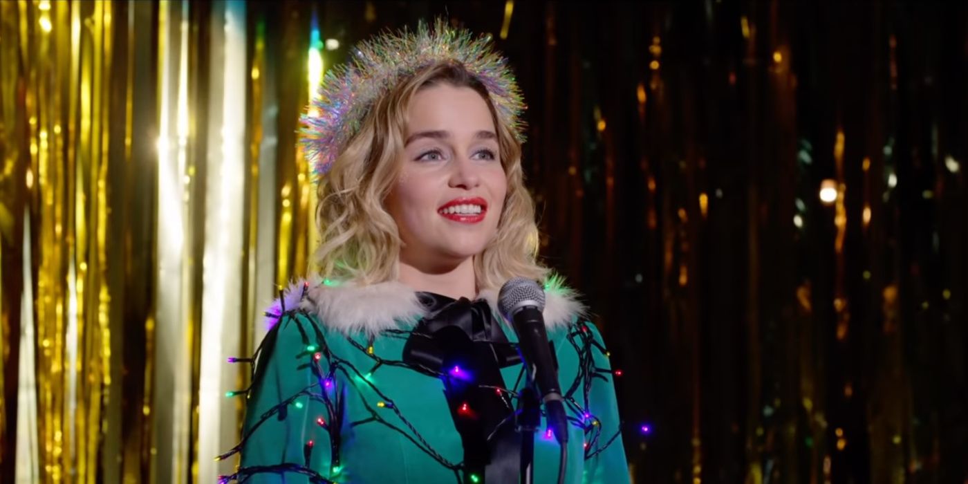 Emilia Clarke singing in Last Christmas