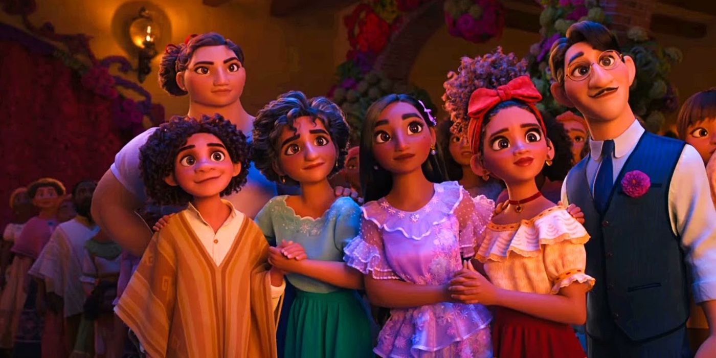 The Madrigal family in Encanto