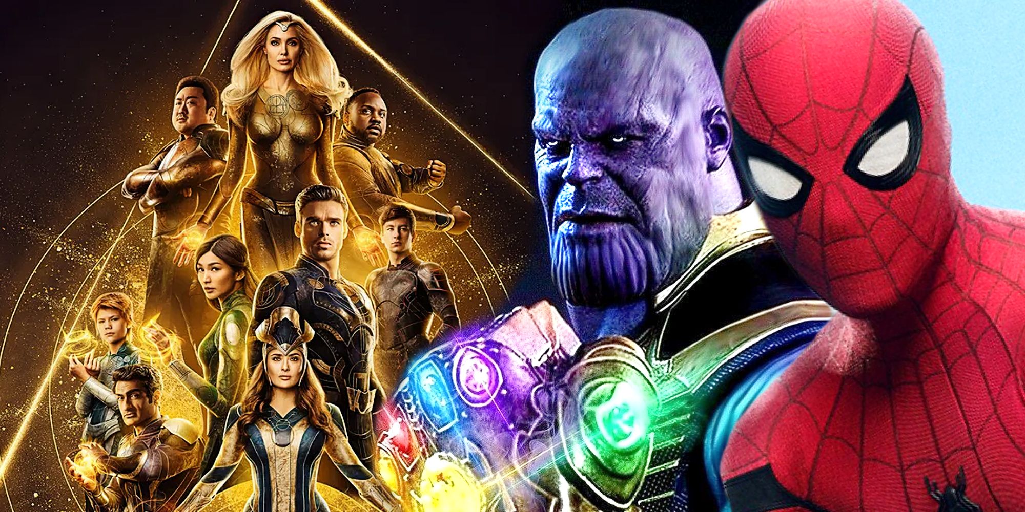 Eternals, Thanos, and Spider-Man in the MCU Timeline