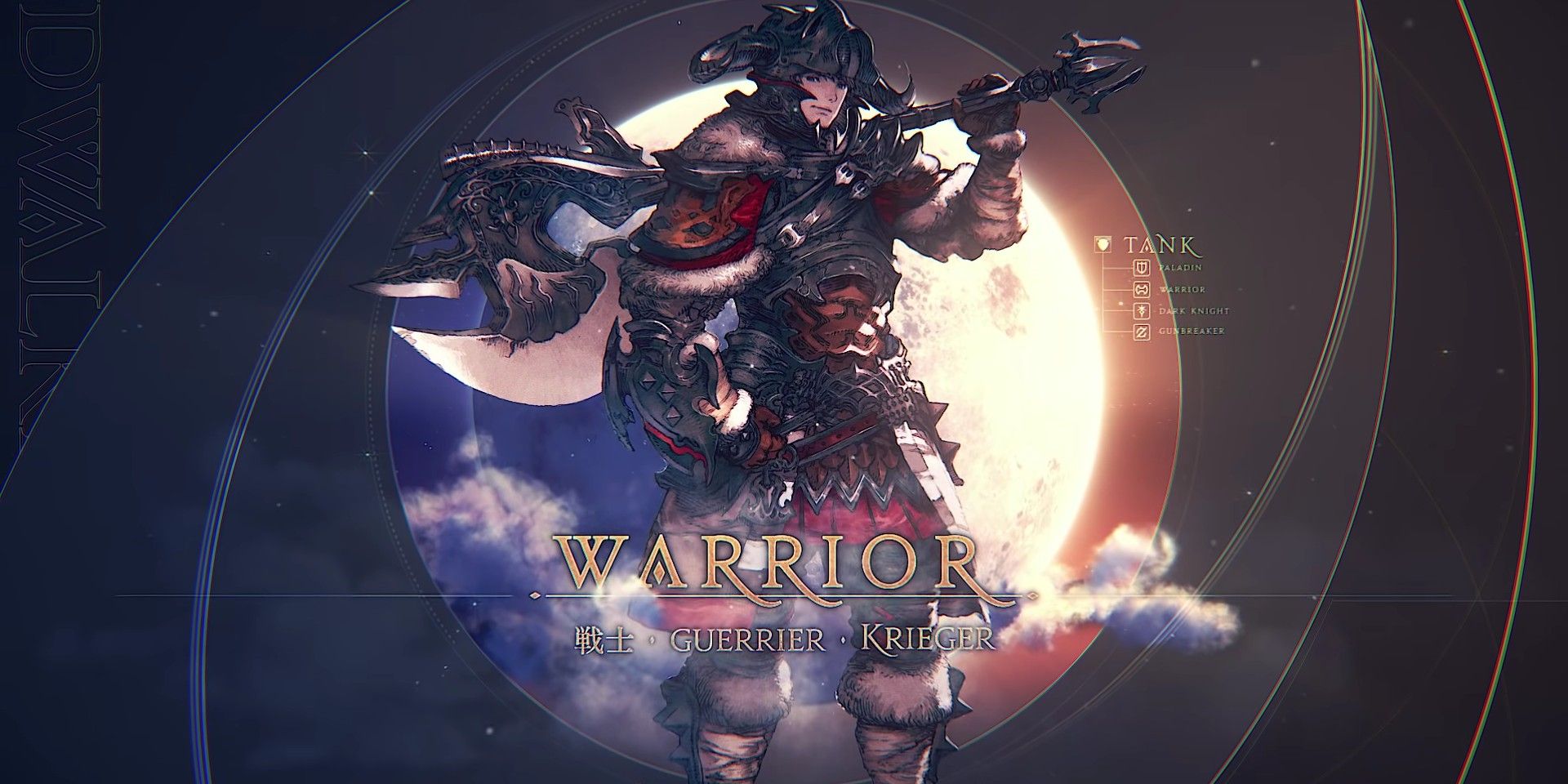 Final Fantasy XIV Endwalker Warrior In Job Changes Video