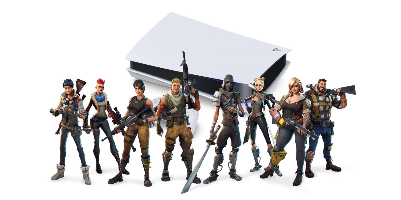 Fortnite Cast PS5 Cover