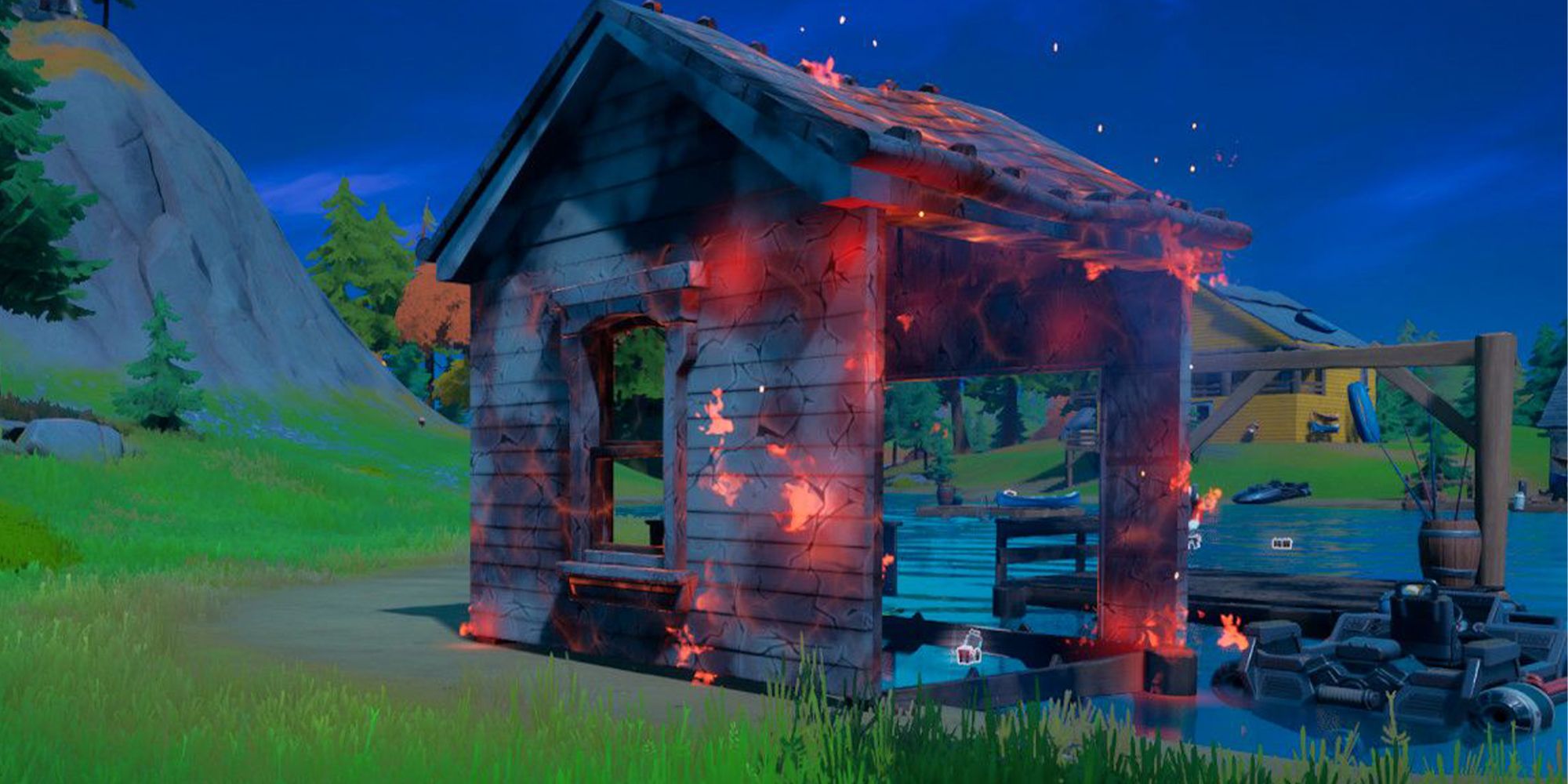 Fortnite How To Set Structures On Fire Season 8