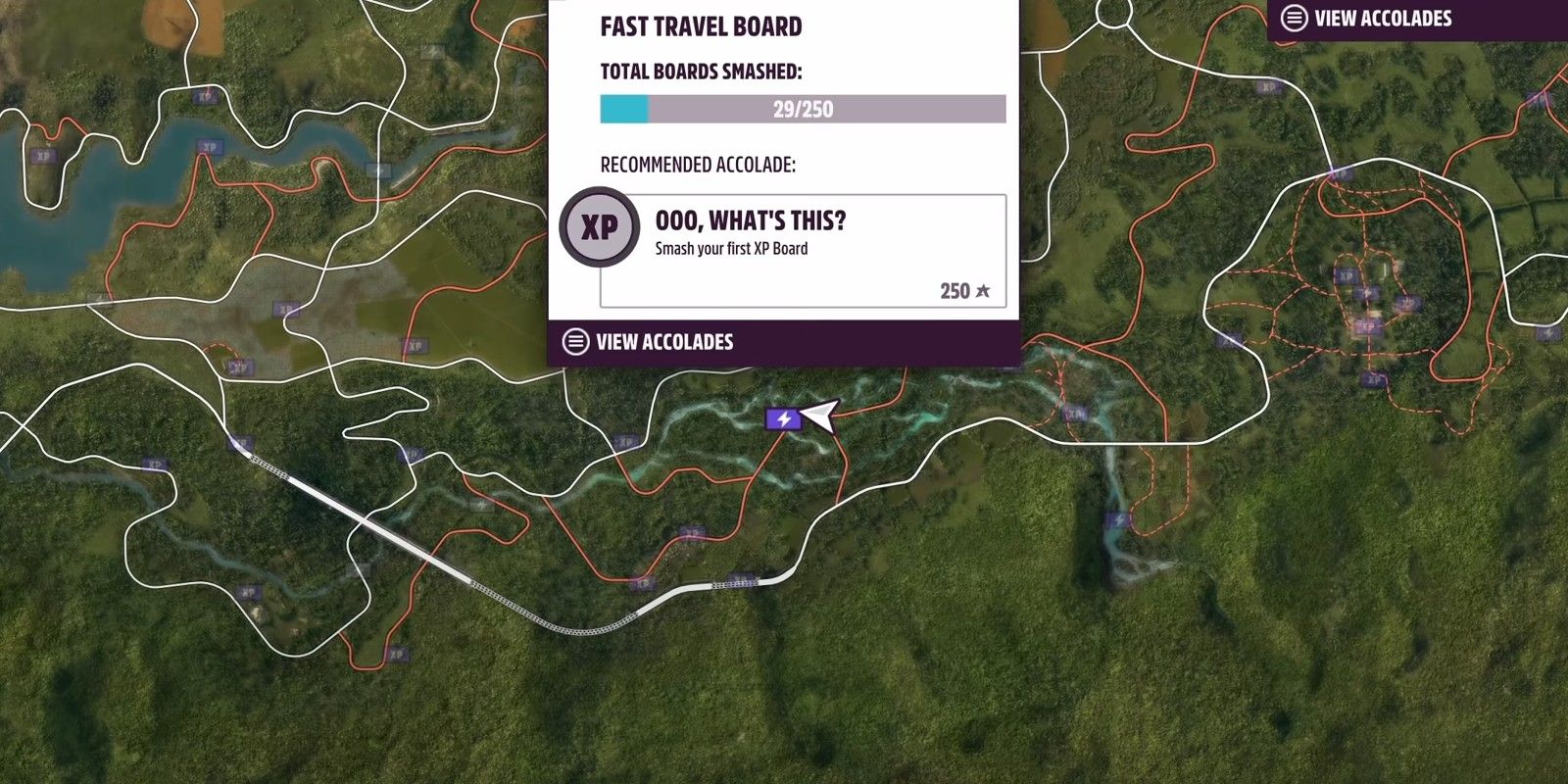 Forza Horizon 5: Where To Find All 50 Fast Travel Boards