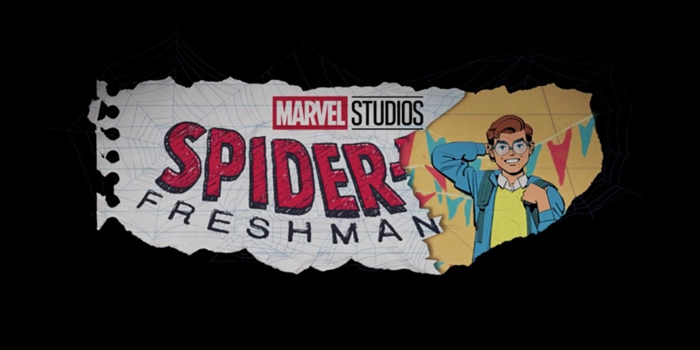 Spider-Man Freshman Year logo including Peter Parker art