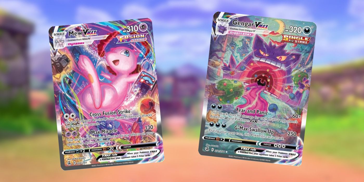 The Best Cards From Pokemon TCG Fusion Strike! (Mew VMAX, Genesect V,  Gengar VMAX, & More!) 