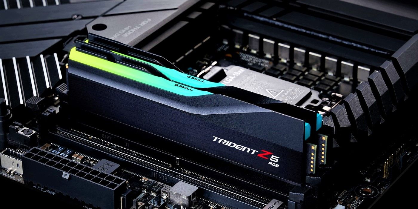GSKILL Trident Z5 RAM in rig product sample