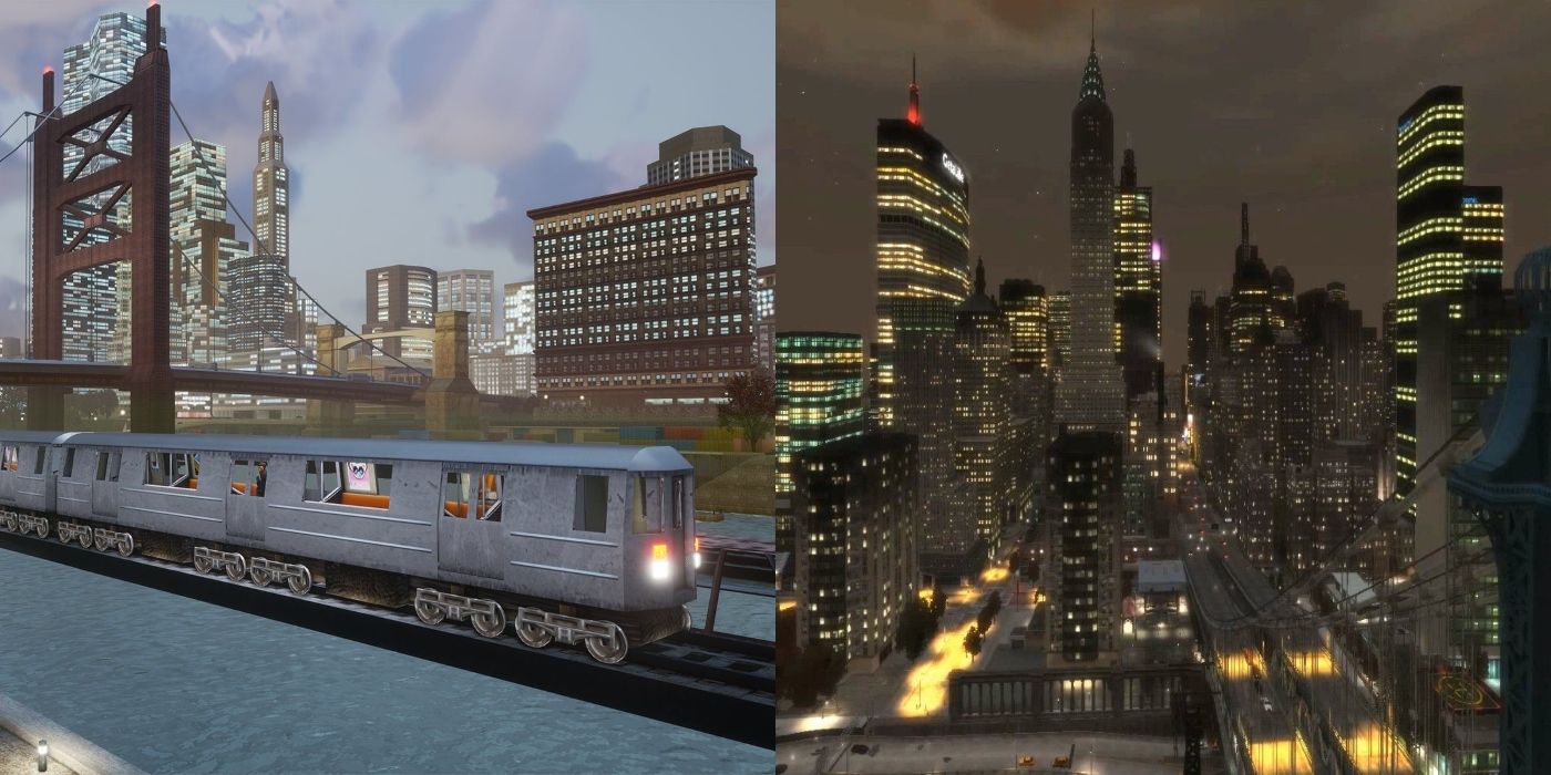 Grand Theft Auto III - Shoreside Vale, Liberty City. The map