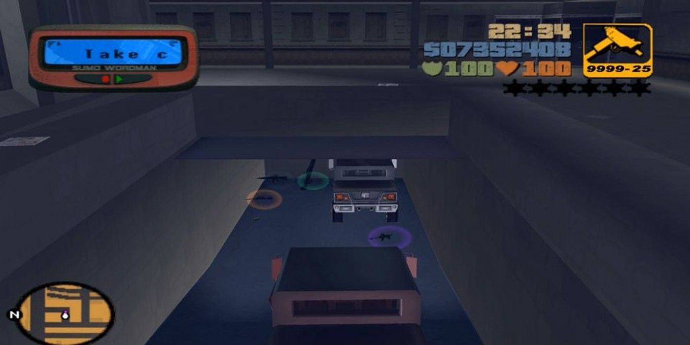 GTA 3 Marked Man With Pager