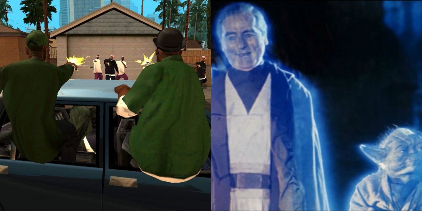 GTA Definitive Trilogy Star Wars Special Editions Splitscreen Drive By and Anakin