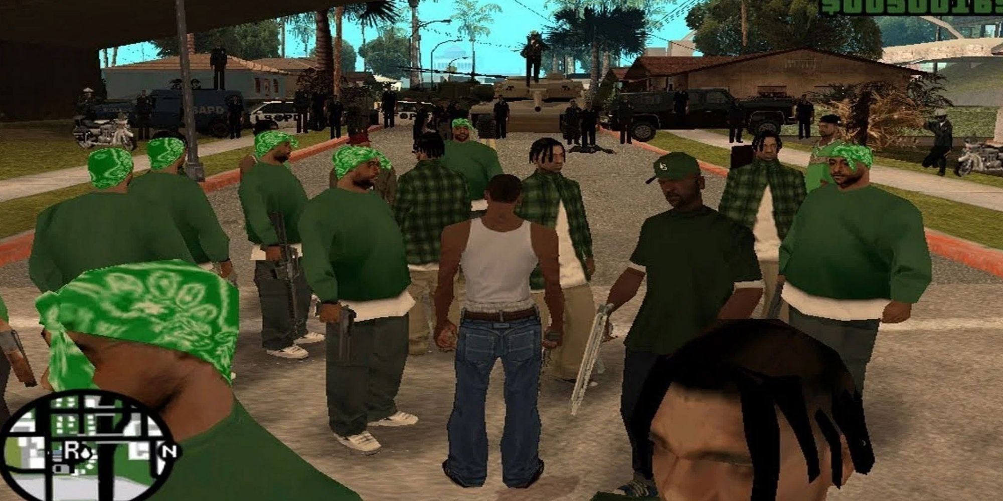 gta san andreas gangster cheats