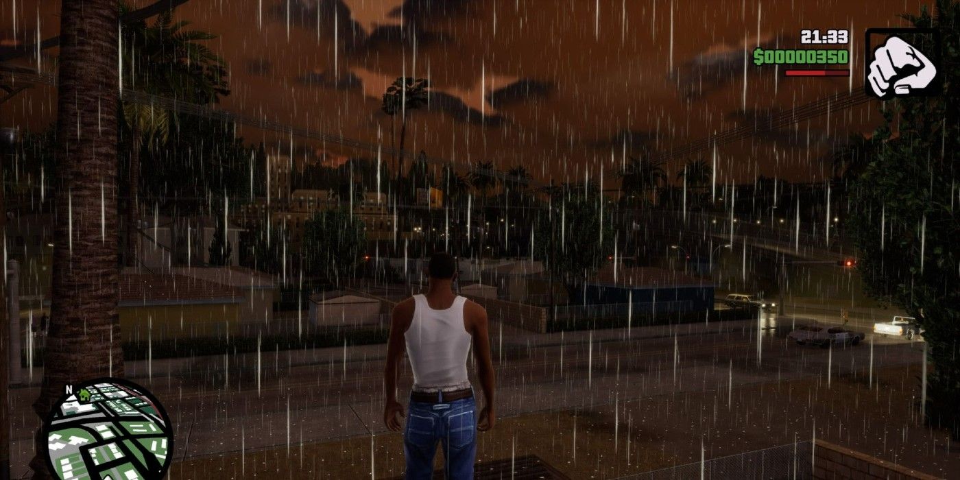 GTA San Andreas Heavy Rain