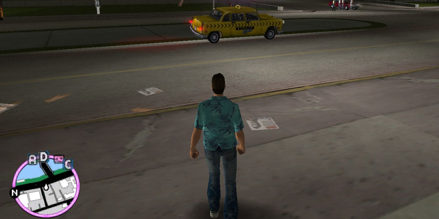 GTA Trilogy Definitive Edition Vice City Cabs Taxis