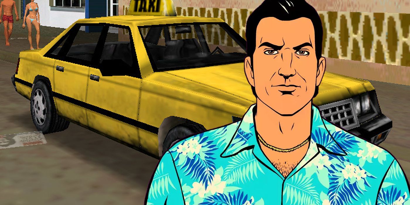 GTA Trilogy Vice City Cab Tommy