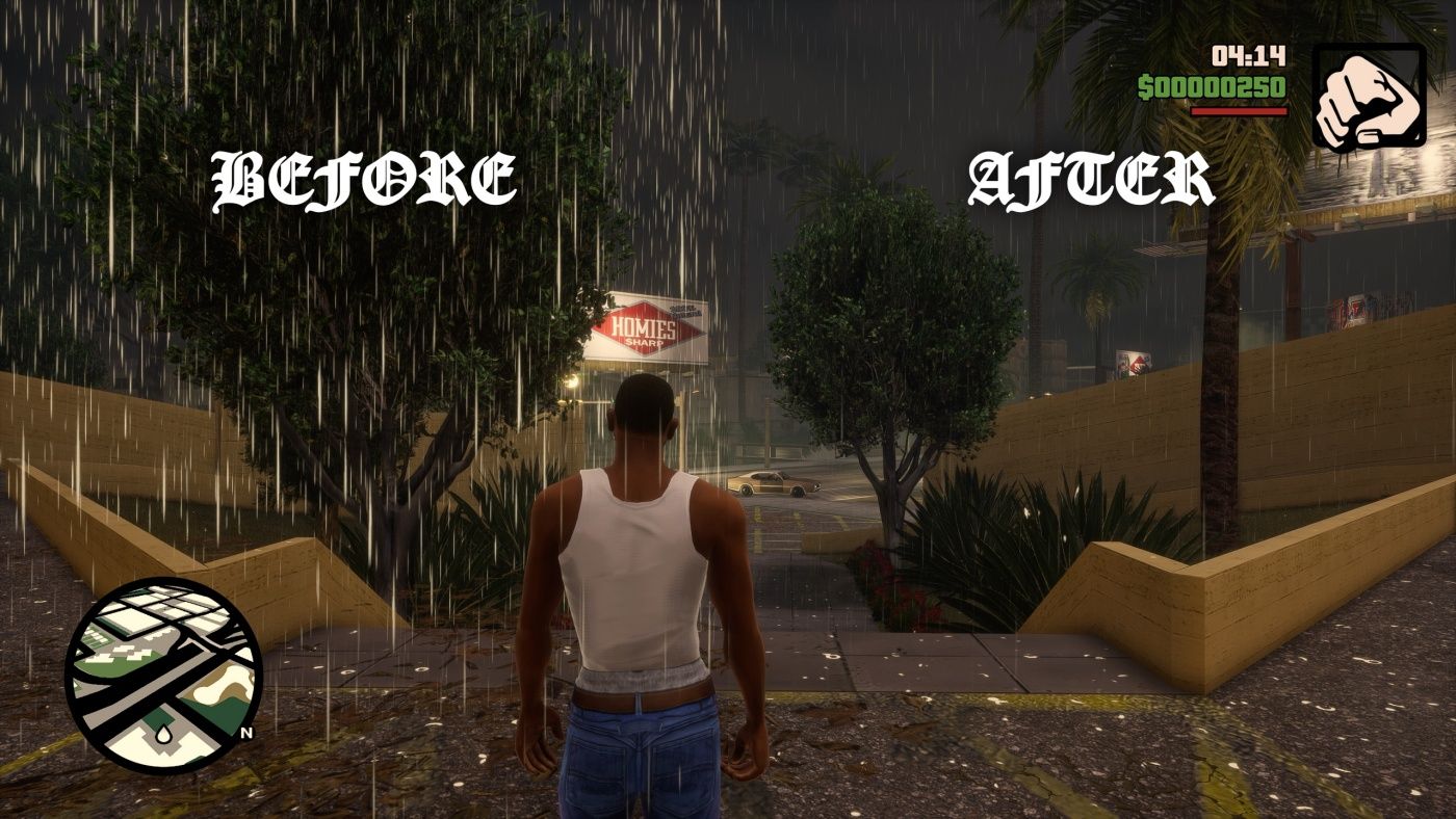 GTATrilogyMods San Andreas rain fix