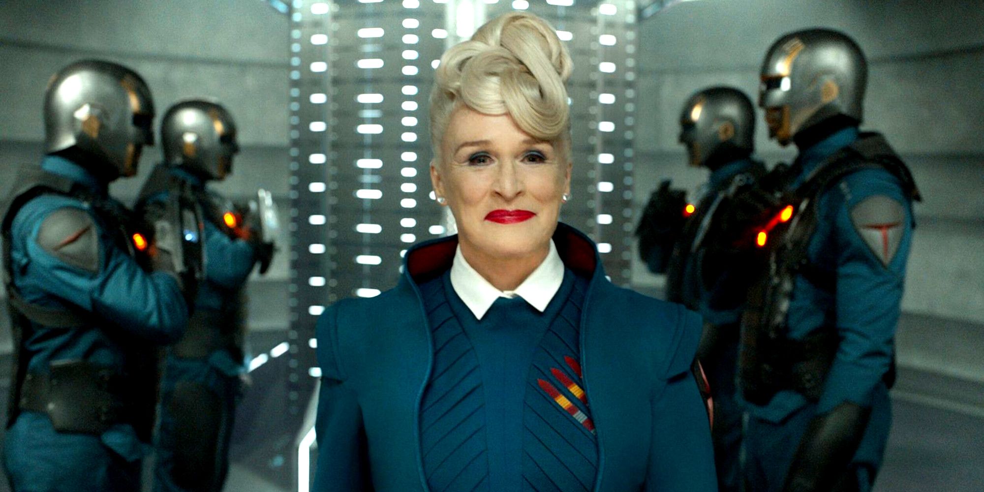 Glenn Close as Nova Prime in Guardians of the Galaxy