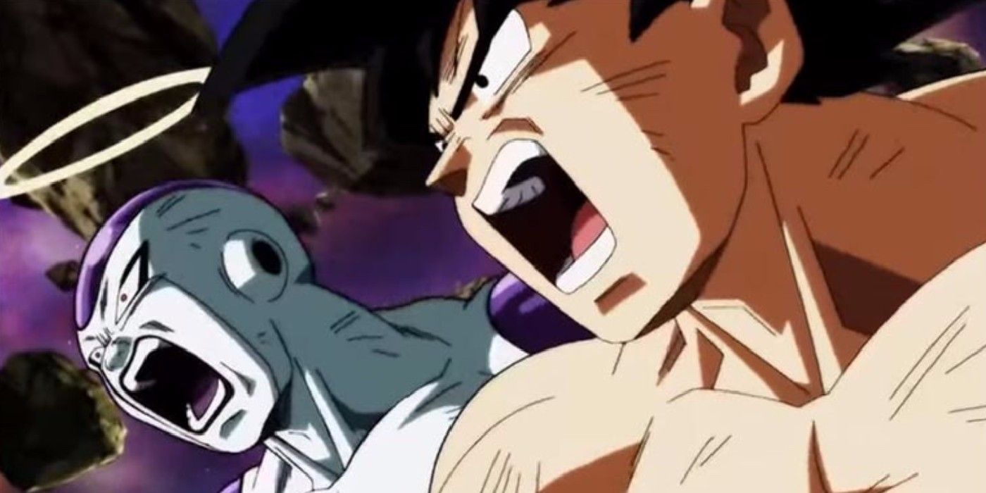 Frieza and Goku in Dragon Ball