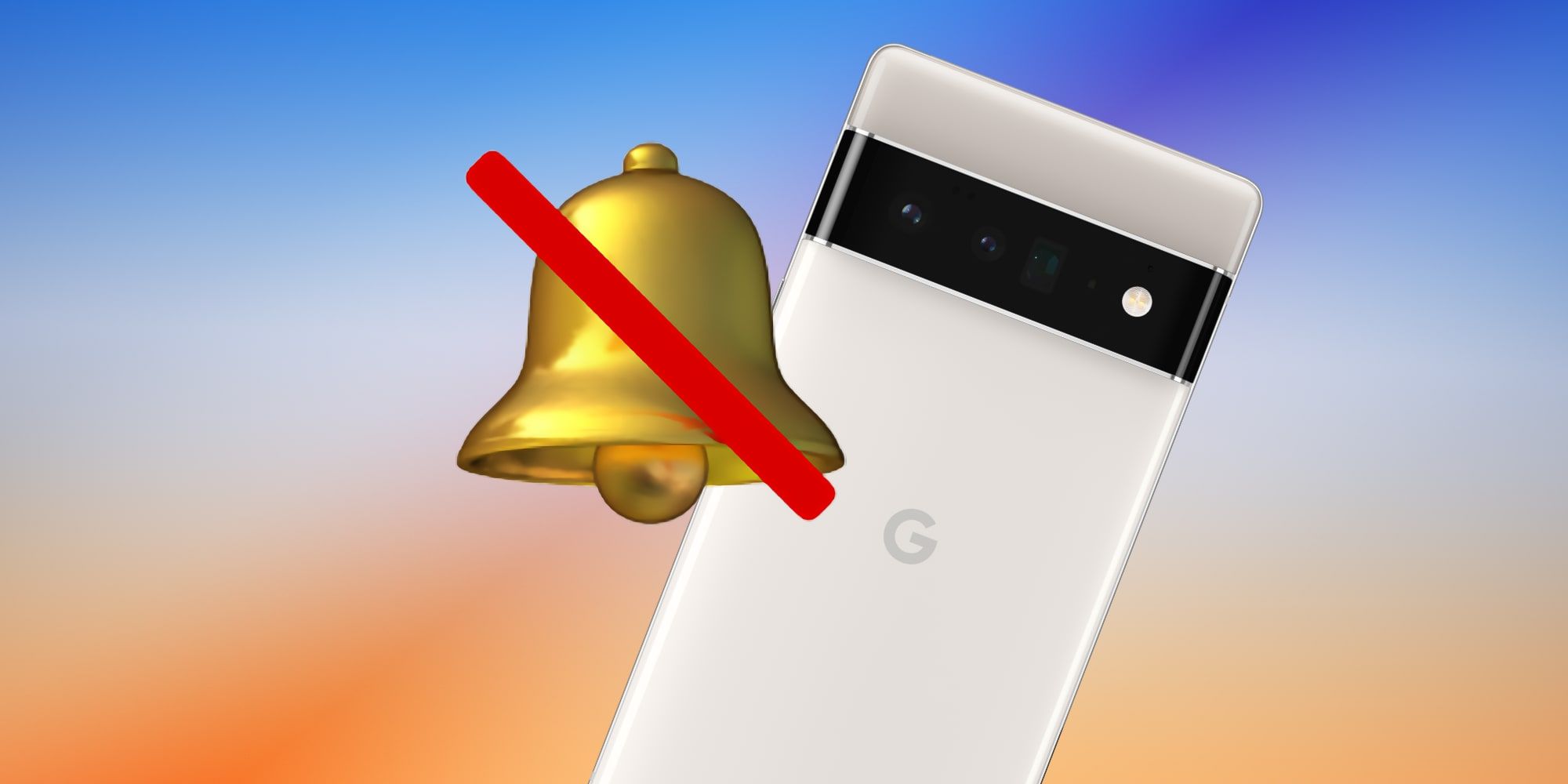 Google Pixel 6 Pro With No Bell Icon Sound Alarm Alert Notification