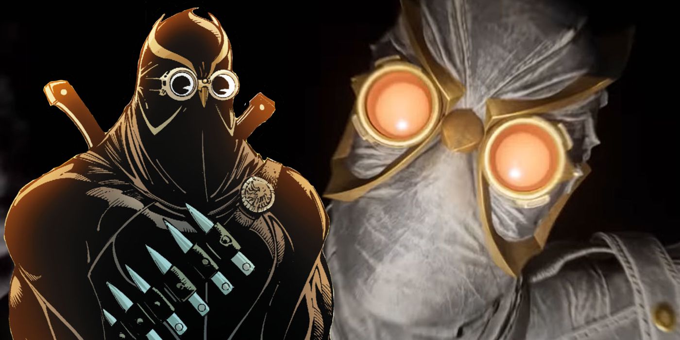 Gotham Knights Game Court of Owls Batman Talon Comics Differences