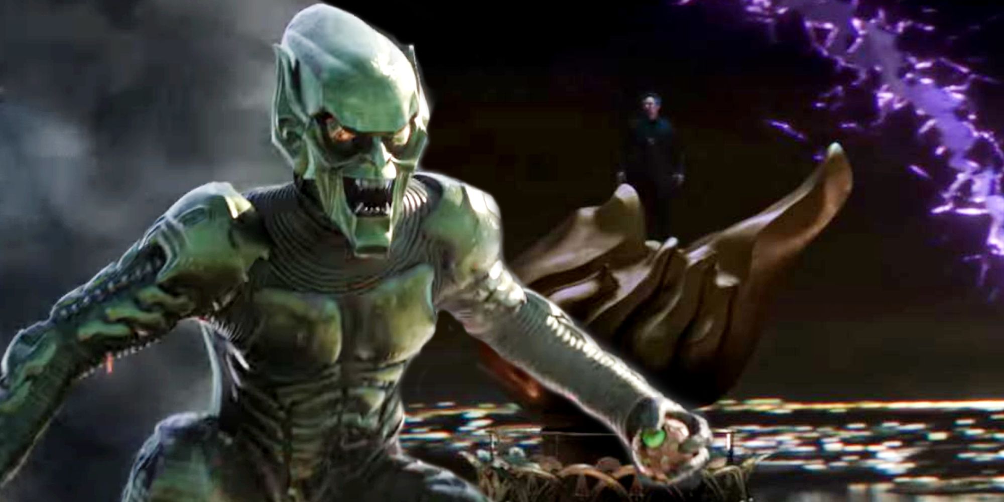 Green Goblin and Doctor Strange in Spider-Man No Way Home