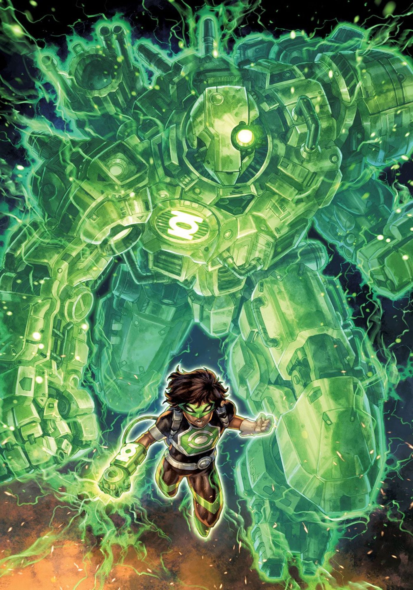 Green Lantern Reveals Unmissable New Construct in Epic Cover Art
