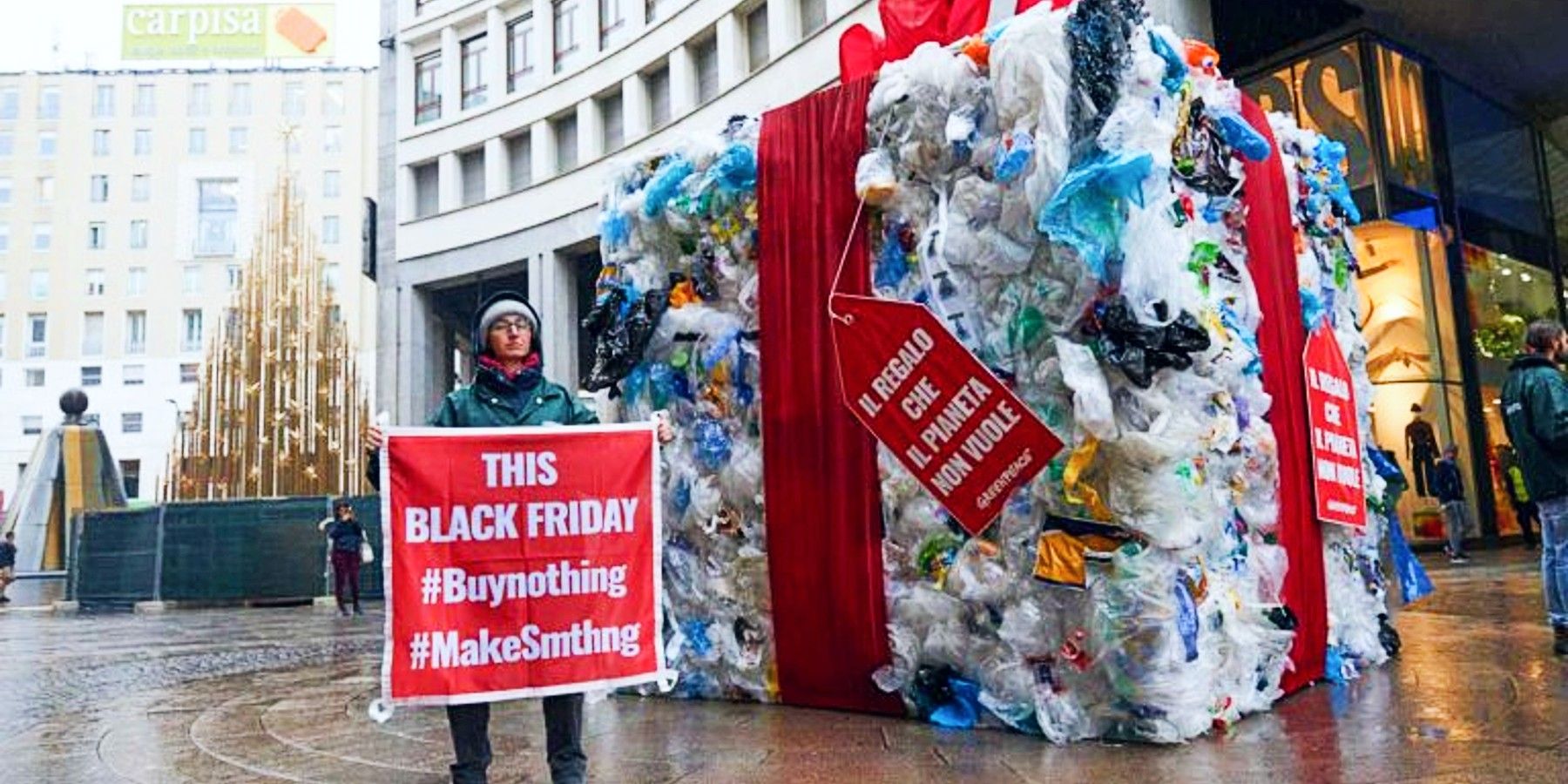 Greenpeace Campaigns Against Black Friday