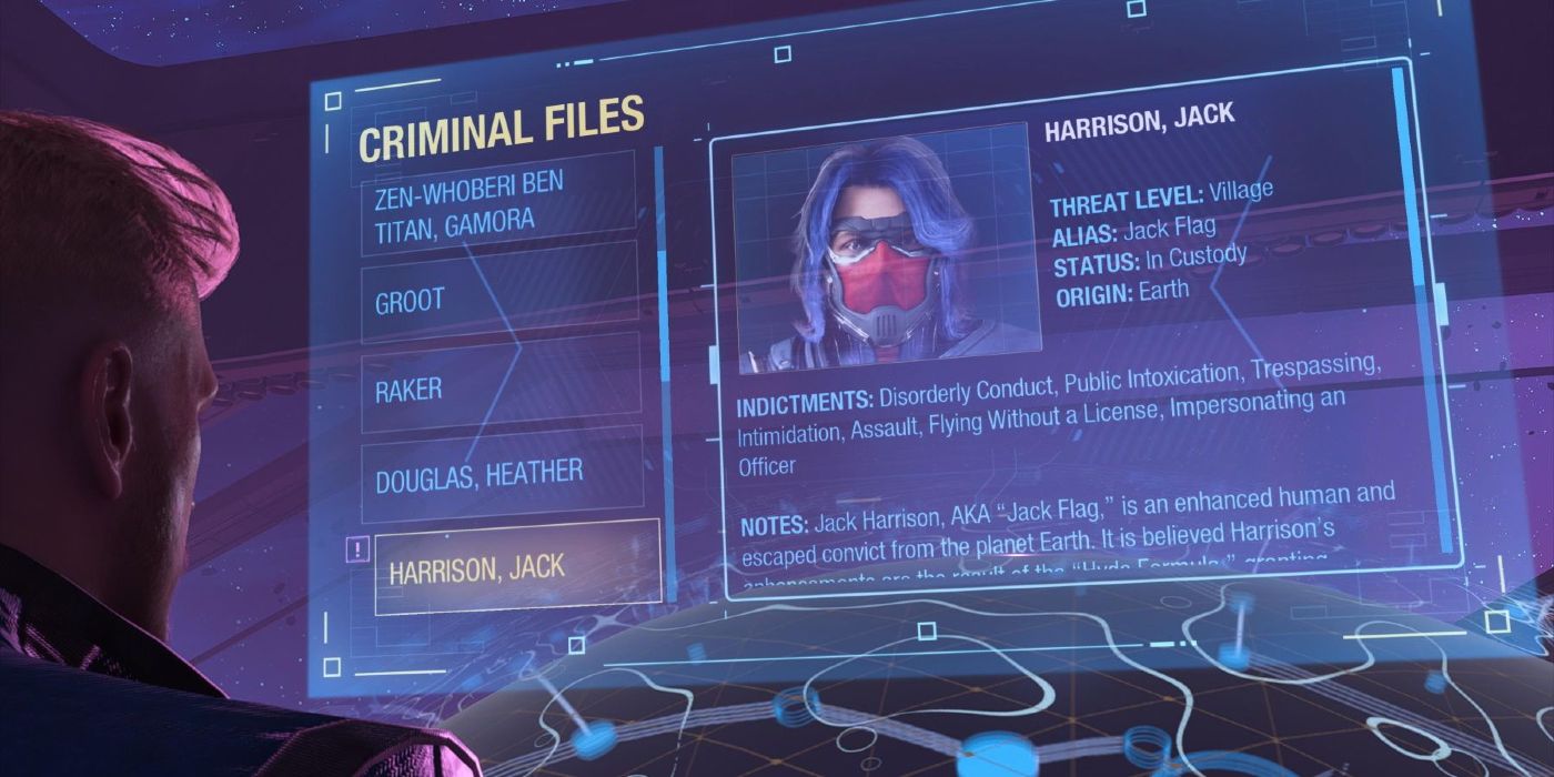 Jack Flag's profile in Marvel's Guardians of the Galaxy