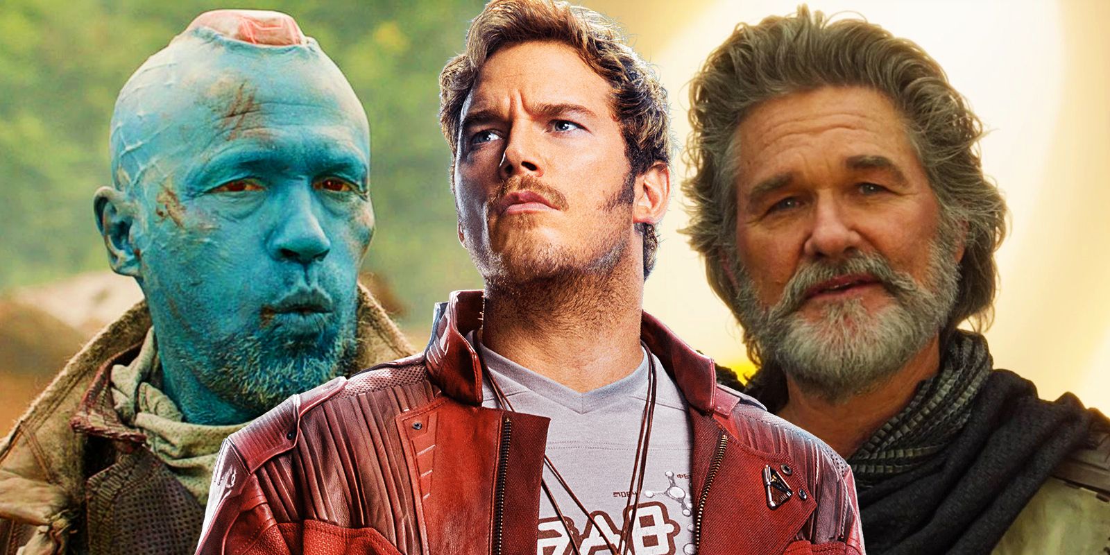Guardians of the Galaxy Star-Lord, Yondu, and Ego